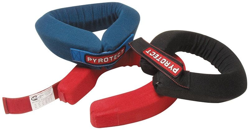 PYROTECT SFI Approved Pyrotect Safety Equipment Contoured Neck Brace (Red) PY30300012 SR