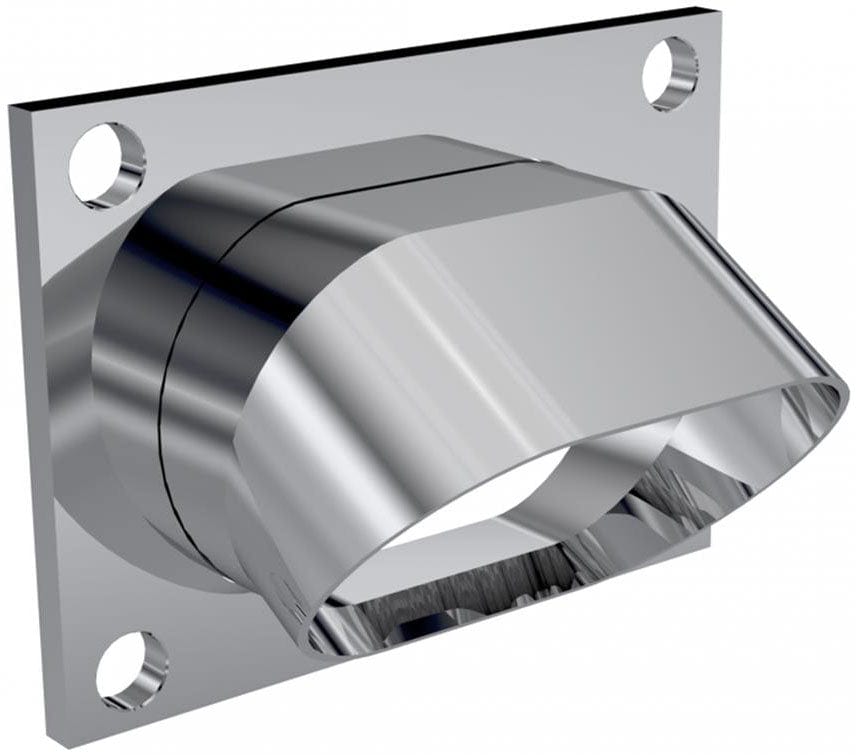 QTP Quicktime Performance Low Profile Stainless Steel Oval Turn Down QTP11339 SR