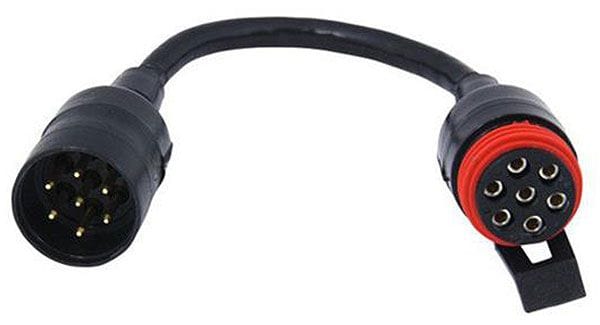 RACEPAK 7-Pin Black Connector Racepak Interface Module Cable, 24" R280-CA-IM-024 SR