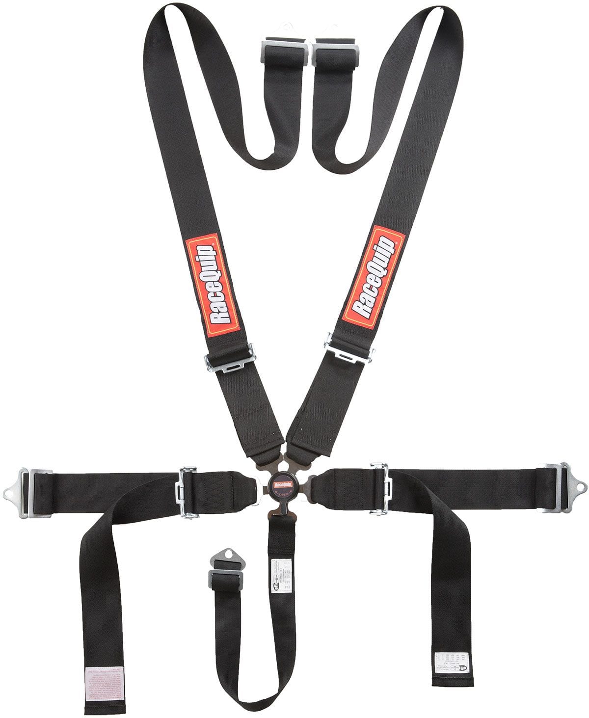 Racequip Racequip Racequip 5-Point Camlock Racing Harness, 3" Wide Pull Down, Black (RQ741001RQP) SR