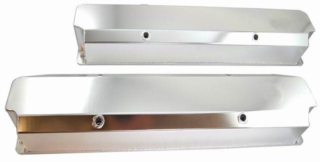 Racing Power Company Racing Power Company Fabricated Aluminium Valve Covers without Hole RPCR6354 SR