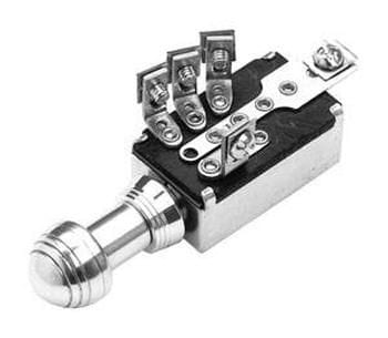 ROADSTER So Cal Speedshop SO-CAL Speed Shop Polished 40 Style Knob 2 Position Headlight Light Switch SO001 SR