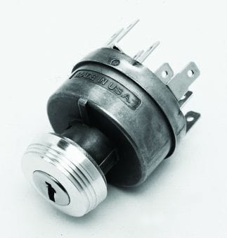 ROADSTER So Cal Speedshop SO-CAL Speed Shop Polished Art Deco Ignition Switch SO001-60752 SR