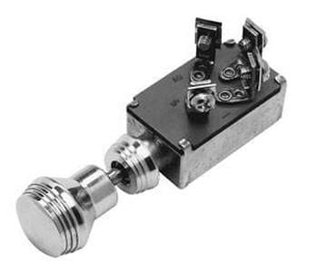 ROADSTER So Cal Speedshop SO-CAL Speed Shop Polished Art Deco Keyless Ignition Switch SO001-60753 SR