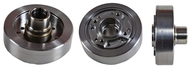 ROMAC Suit Ford 302-351 Cleveland, Internal Balance, 4 Bolt Romac Steel Harmonic Balancer RO0204 SR