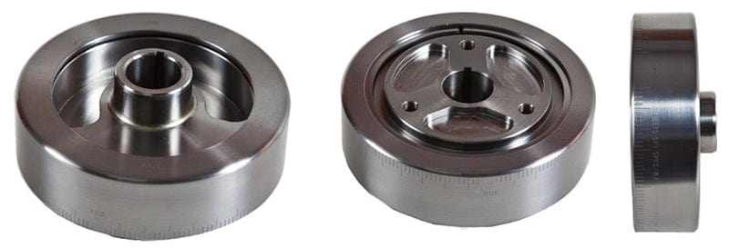 ROMAC Suit SB Chev 400, Ext Balance Romac Steel Harmonic Balancer RO0205 SR