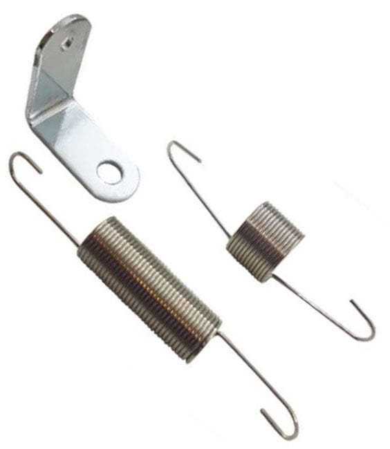 RPC Fits Holley 2300/2305 2bbl Carburettors & 4150/4160 4bbl Carburettors Racing Power Company Chrome Steel Carburettor Mount Throttle Return Kit RPCR6052 SR