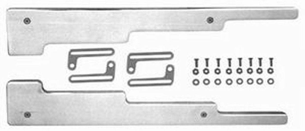 RPC Fits Spark Plug Wire up to 9.5mm in Diameter, Mounting Hardware Inclu Racing Power Company Universal Aluminium Liner Wire Loom Set, Polished Plain Style RPCR6039 SR