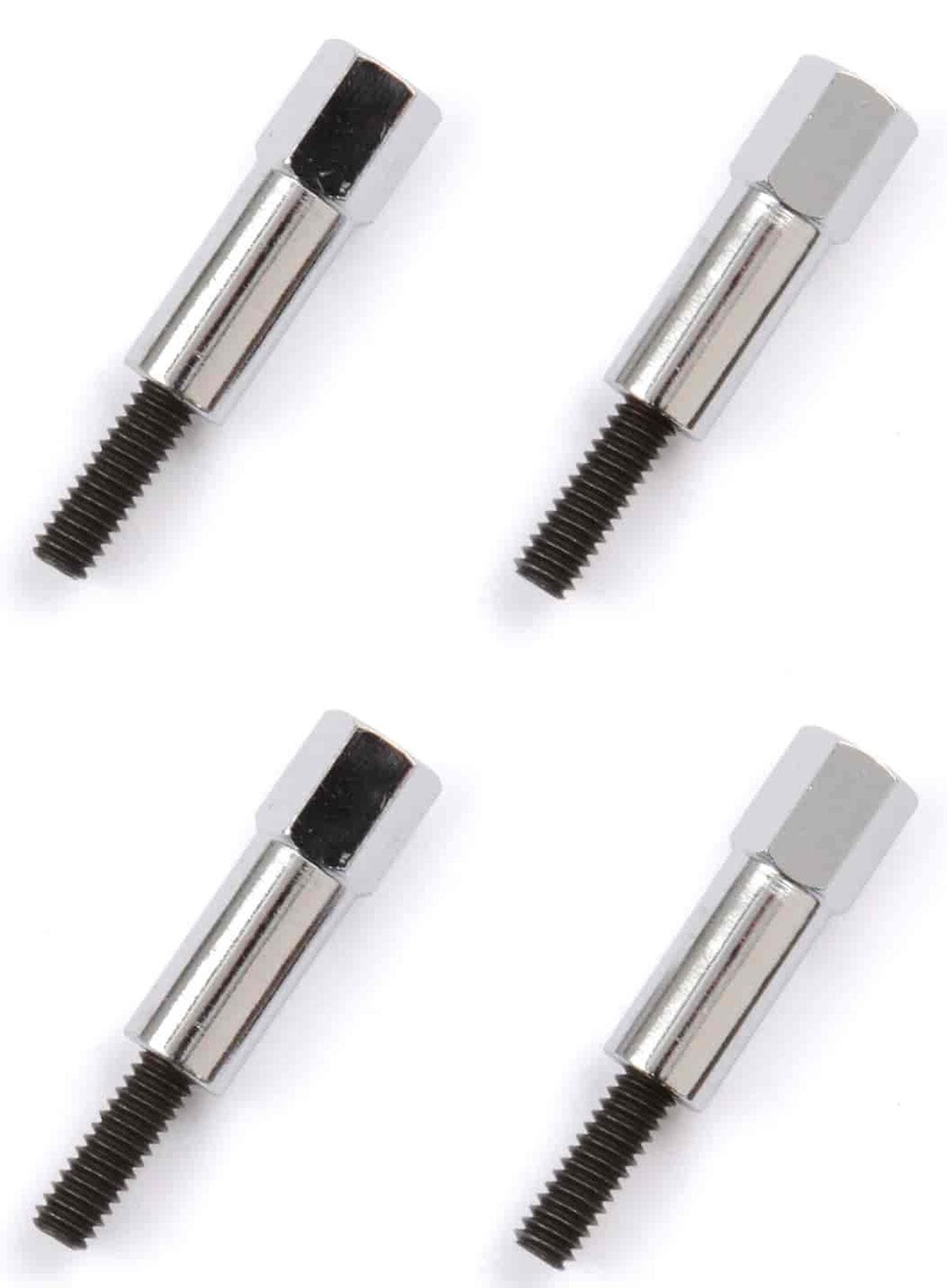 RPC Racing Power Company Chrome Steel Hex Head Mini Bolt, 1-3/8" H with 1/4"-20 x 1-3/8" Thread (Pack of SR