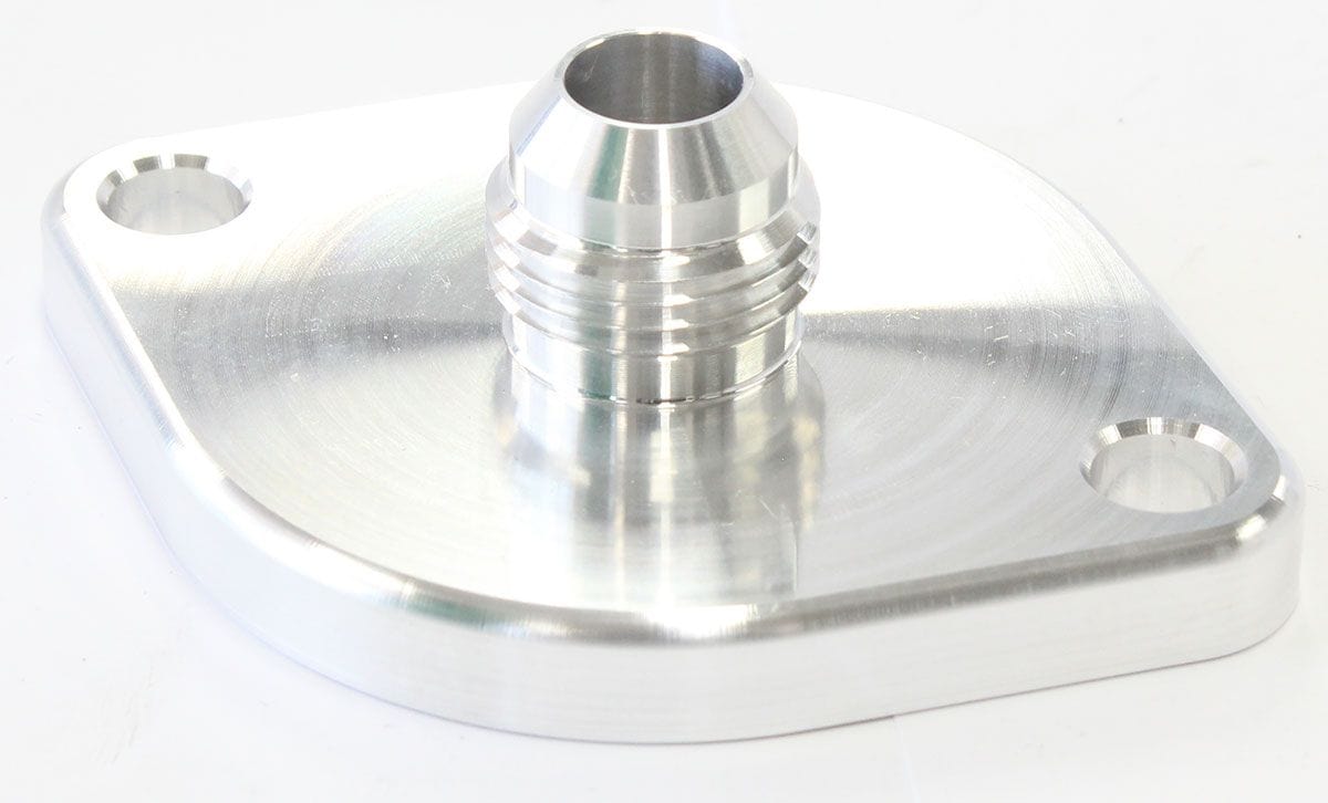 Speedway Products Speedway Products Thermo Water Outlet & -8AN Fitting, V6 Sprint WINGLESS-005 SR