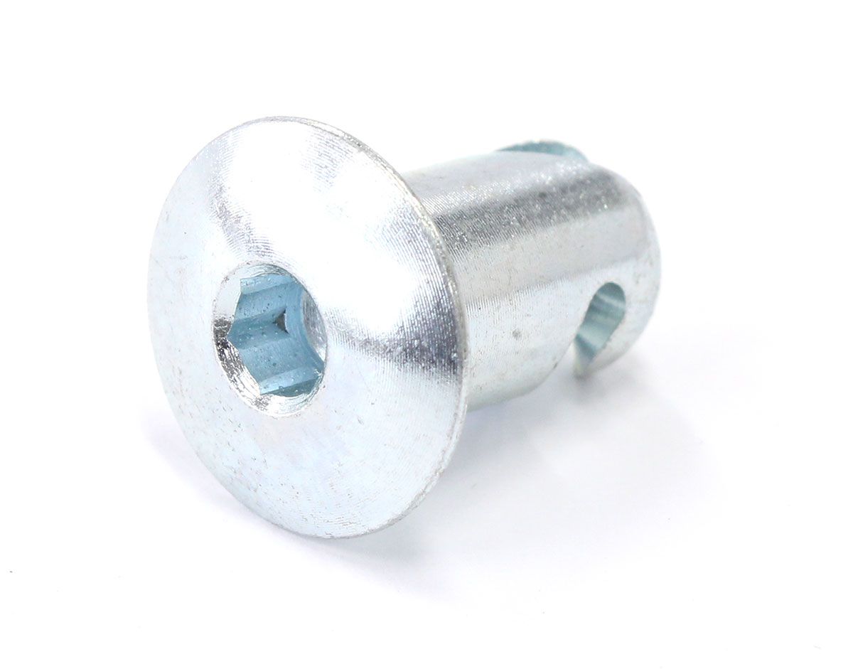 SPEEDWAY Steel Oval Head Fastener, 3/16" Hex Drive, 7/16" x .550 Grip (Each) Speedway Products Dzus Fastener RS-FB55-DA SR