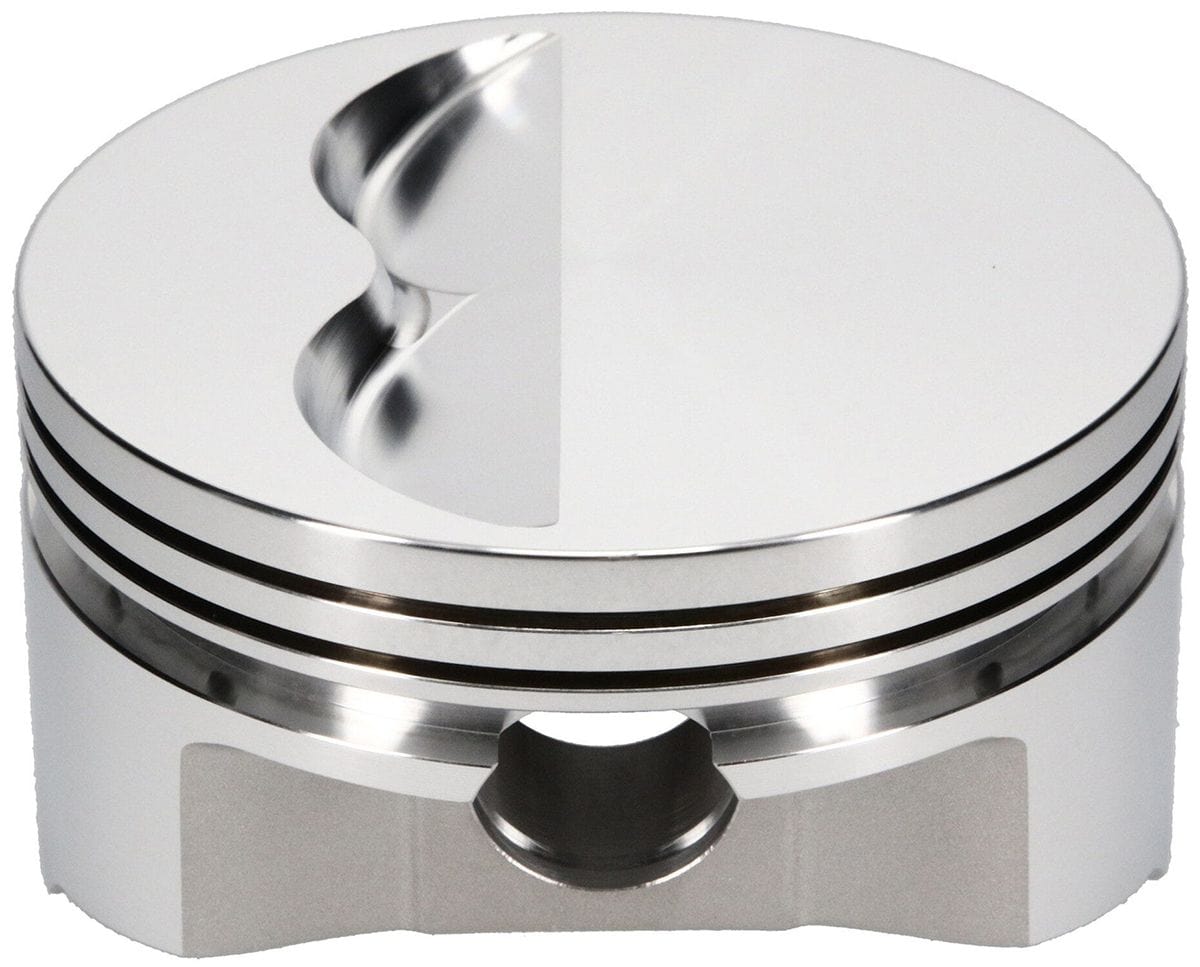 SRP 359 c.i., 4.040" bore, 3.500" stroke, 6.125" rod length, -5.0cc dome SRP Pistons 350 Small Block Chevy - Flat Top Forged Piston SRP138094 SR