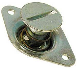 Stealth Ride 7/16 Slotted Head Self Eject Aluminium Button PANEA6550 SR