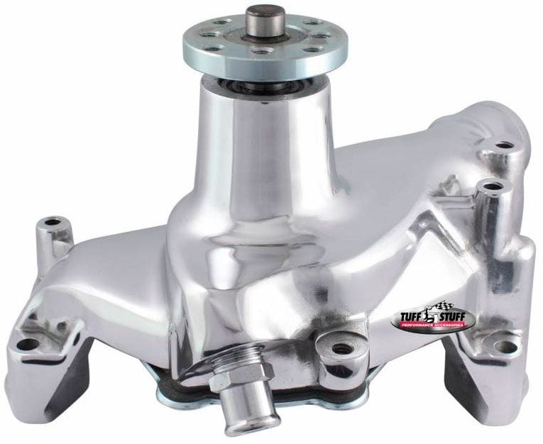 Stealth Ride Aluminium Water Pump, Long Style, Smooth Chrome Aluminium Water Pump, Long Style, Smooth Chrome SR