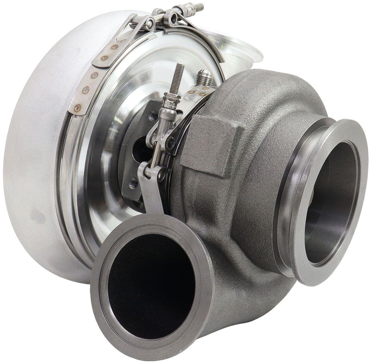 Stealth Ride BOOSTED 6782.85 V-Band Turbocharger 1125HP, Natural Cast Finish AF8005-4076 SR