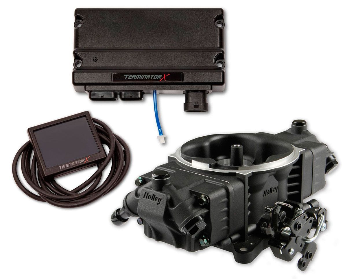 Stealth Ride EFI Terminator X Stealth 4150 Fuel Injection Kit, Black EFI Terminator X Stealth 4150 Fuel Injection Kit, Black SR