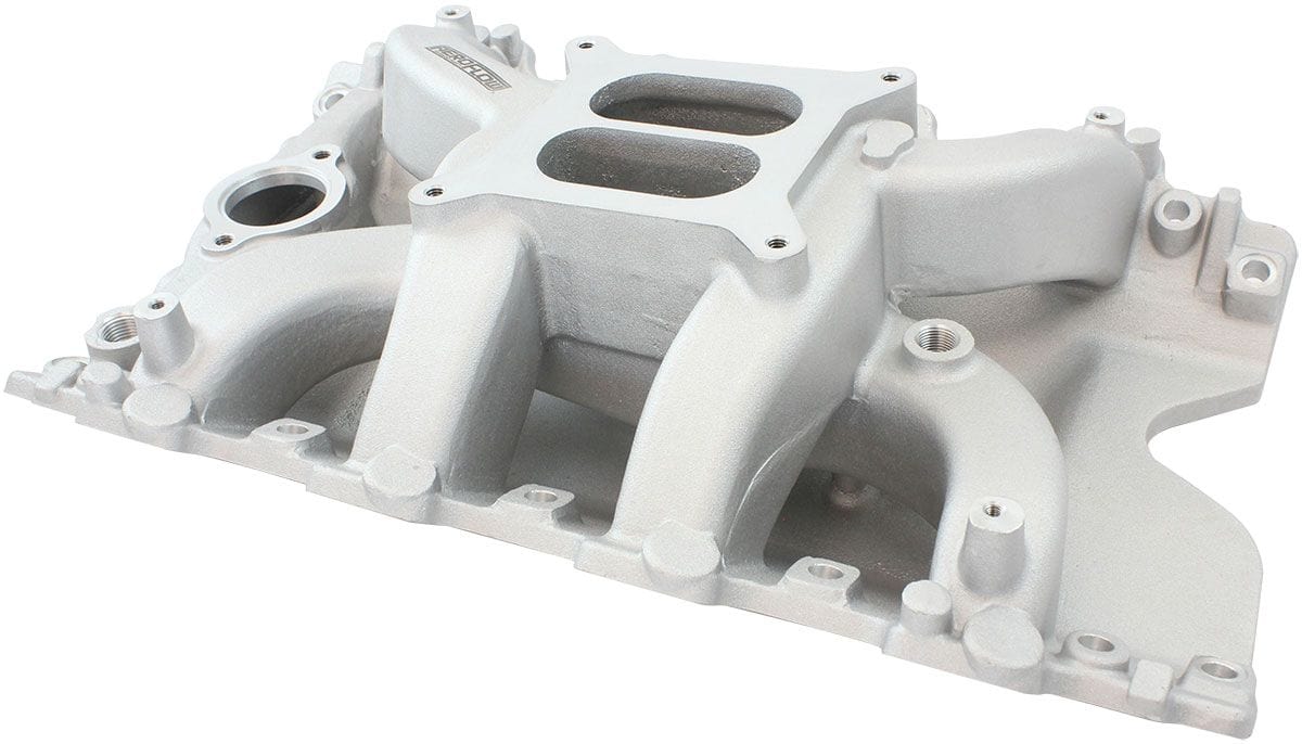 Aeroflow Performance Holden 304 Air Gap Dual Plane Non EFI Intake Manifold, Natural Cast Finish Holden 304 Air Gap Dual Plane Non EFI Intake Manifold, Natural Cast Fi SR