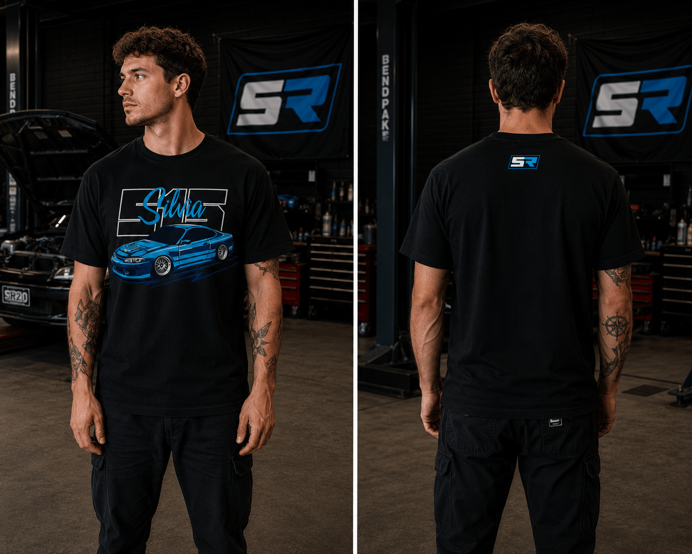 Stealth Ride Merchandise Stealth Ride - BLUE S15 T-SHIRT SR