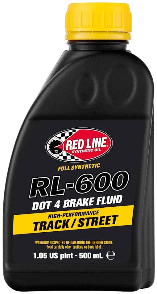 Stealth Ride RL-600 DOT 4 Brake Fluid, Street & Track RED90404 SR