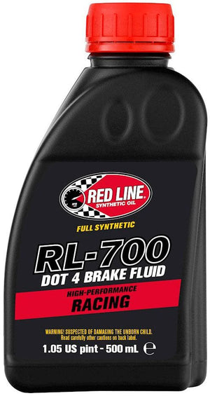 RL-700 DOT 4 Brake Fluid, Race RED90405