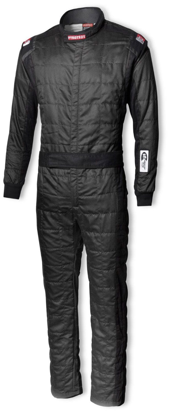 Stealth Ride Sportsman Deluxe One Piece 2-Layer SFI 3.2A/5 Race Suit, Black Sportsman Deluxe One Piece 2-Layer SFI 3.2A/5 Race Suit, Black SR