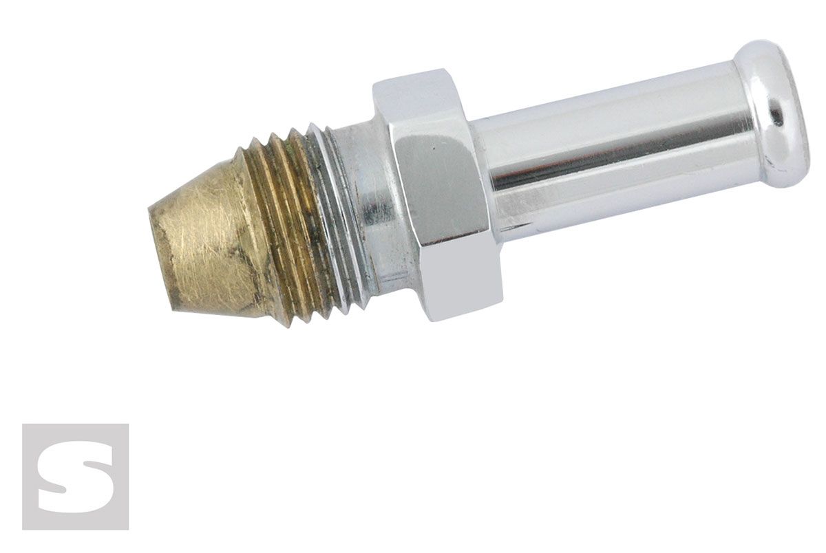 STROMBERG 3/8" Hose Barb Suit Stromberg Stromberg Chrome Superseat Hose Fitting STROM9080K-CHR SR