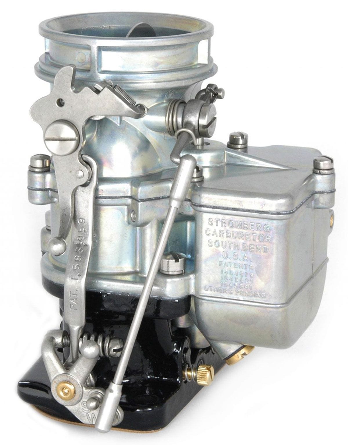 STROMBERG Natural Finish With Black Base Stromberg Genuine Reproduction Stromberg 81 Carburettor - NEW STROM9510A-81 SR