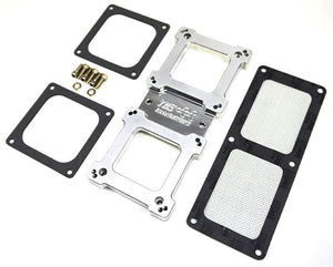 The Blower Shop Billet Dual Carb Adaptor B4300