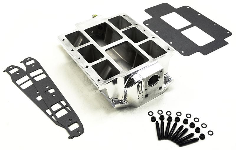 TBS Suit SB Chev With Standard Port The Blower Shop Blower Manifold Polished B2530 SR