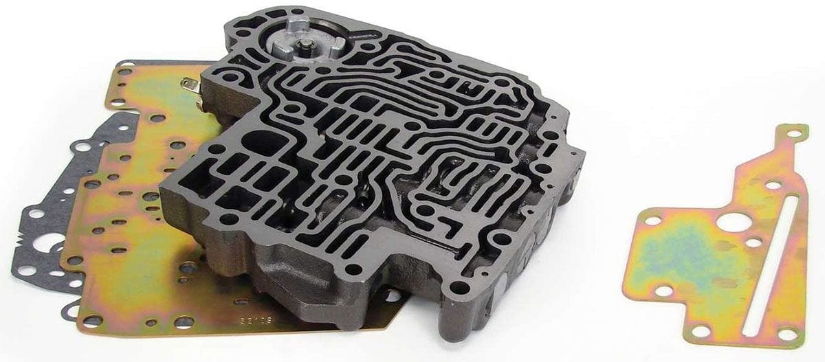 TCIAUTO Full Manual, Forward Shift Pattern Valve Body With Low Engine Braking TCI Auto TCI TH350 Valve Body TCI321001 SR