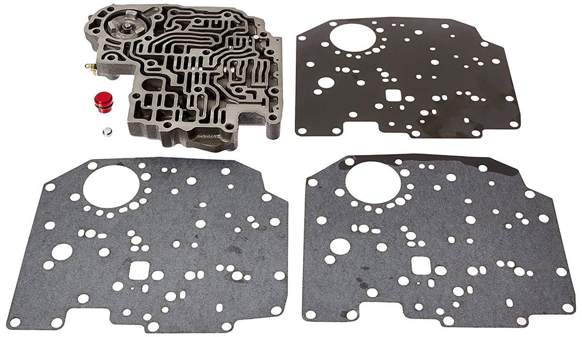 TCIAUTO Full Manual, Reverse Shift Pattern Valve Body With Engine Braking TCI Auto TCI TH350 Valve Body TCI321115 SR