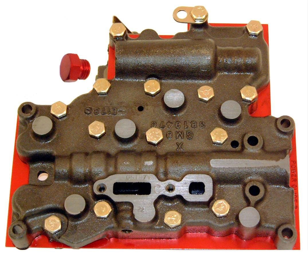 TCIAUTO Full Manual Valve Body, Forward Shift TCI Auto TCI StreetFighter Powerglide Valve Body TCI744200 SR