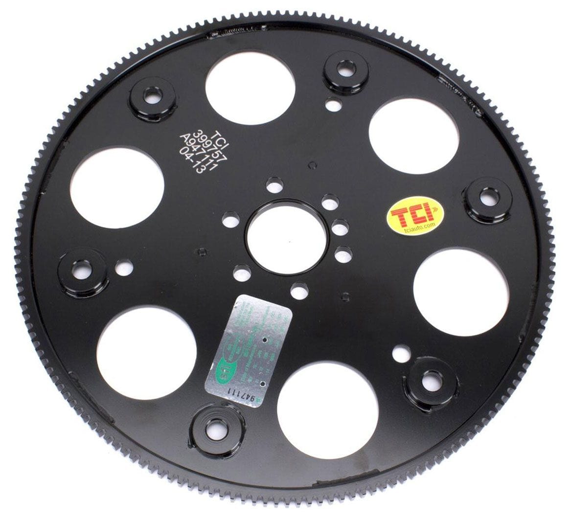 TCIAUTO Suit GM LS 6-Bolt Crank TCI Auto Billet Flexplate 168 Tooth TCI399757 SR