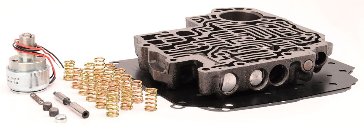 TCIAUTO Transbrake Valve Body, Reverse Shift Pattern TCI Auto TCI TH350 Valve Body TCI321500 SR