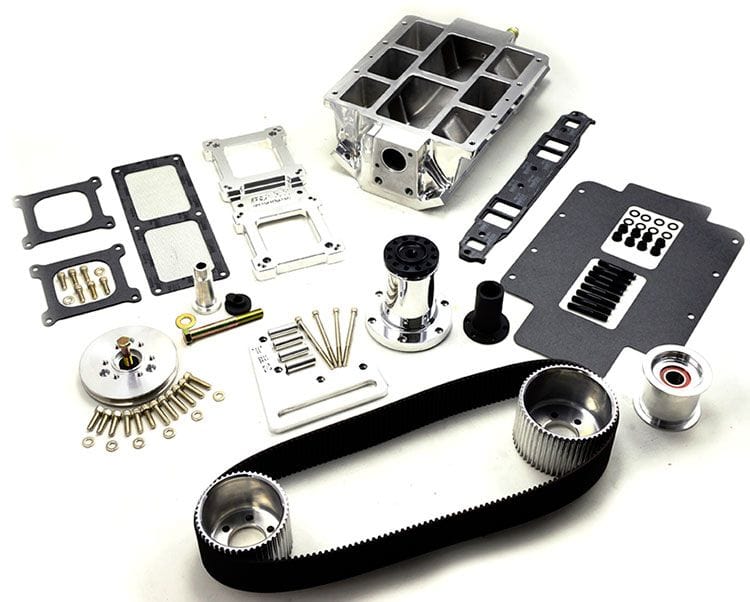 The Blower Shop Suit SB Chev, 2V Accessory, Polished The Blower Shop 6-71 Blower Drive Kit B2611 SR