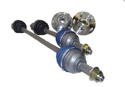 The Driveshaft Shop DSS 800HP Rear Axles Hubs Kit 1994-1997 Evolution II III IV w/ Viscous LSD SR