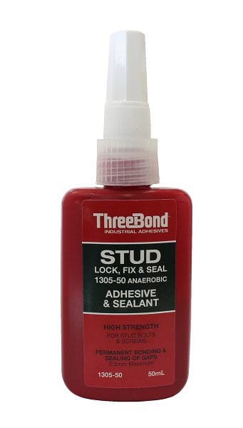 THREEBOND 50g Bottle, High Strength Three Bond Green Stud & Nut Sealer TB1305-50 SR