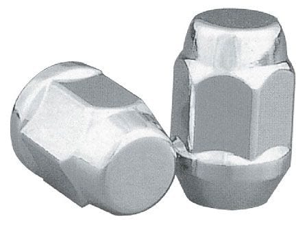 TOPLINE 7/16" Thread, Closed End (Set Of 4) Topline One Piece Bulge Acorn Wheel Nuts - 13/16" Hex TLC1702H-4 SR