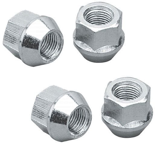TOPLINE 7/16" Thread (Set Of 4) Topline Bulge Open End Acorn Wheel Nuts - 3/4" Hex TLC1302B-4 SR