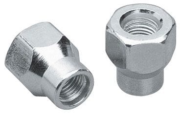 TOPLINE 7/16" Thread (set Of 4) Topline Open End ET Style Wheel Nuts - 13/16" Hex TLC7602-0-4 SR