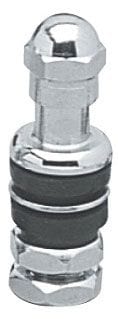 TOPLINE Inner Mount Small Diameter (Set Of 4) Topline Chrome Plated Bolt In Valve Stems TLC502-4 SR