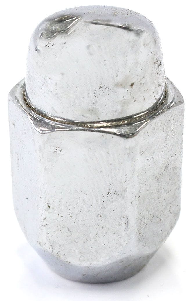 TOPLINE Topline Heat Treated Acorn Nut 12 x 1.25" x 1.40" Long, Chrome TLC1406-1 SR