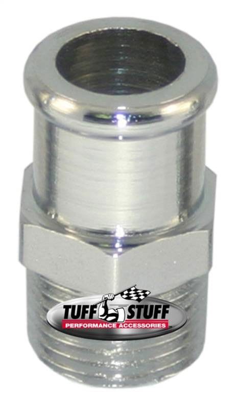 TUFFSTUFF 3/4" x 1.5" Long Tuffstuff Chrome Water Pump Hose Fitting TUF4450B SR