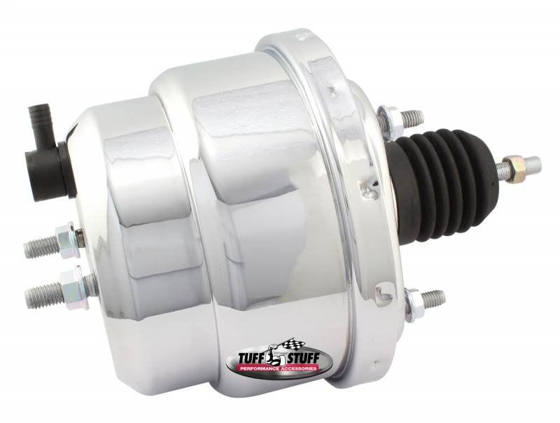 TUFFSTUFF 7" O.D, Chrome, Universal Fittment Tuffstuff Dual Diaphragm Power Brake Booster TUF2222NA SR
