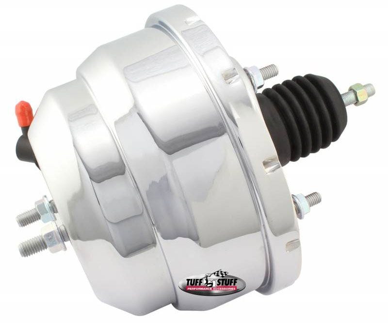 TUFFSTUFF 8" O.D, Chrome, Universal Fittment Tuffstuff Dual Diaphragm Power Brake Booster TUF2223NA SR