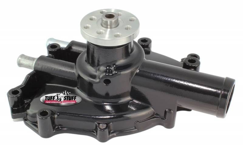 TUFFSTUFF Suit Ford 289-351W (L/H Inlet) Tuffstuff Black Cast Aluminium Water Pump TUF1625NI SR
