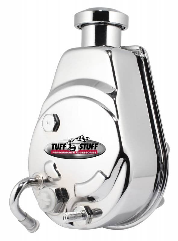 TUFFSTUFF With 5/8" Keyed Shaft Tuffstuff Saginaw Power steering Pump - Chrome TUF6176 SR