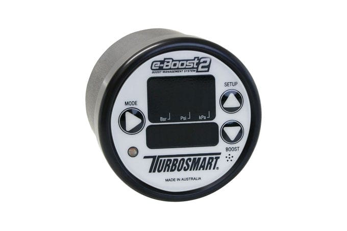 Turbosmart Boost Controllers TS-0301-1014 Turbosmart EBoost2 60mm Boost Controller (White/Black) TS-0301-1014 SR