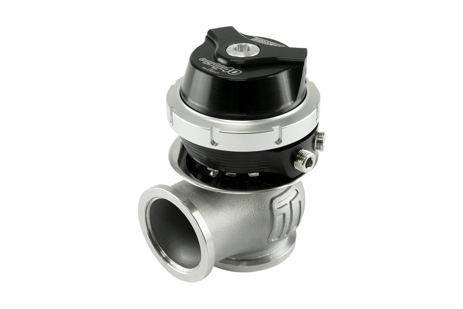 TURBOSMART WASTEGATES Turbosmart GenV WG40CG CompGate40 Compressed Gas 7psi Black SR