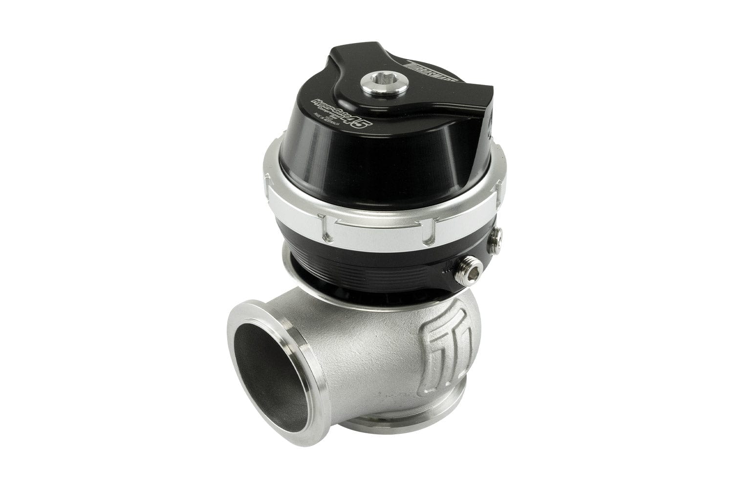 TURBOSMART WASTEGATES Turbosmart GenV WG45CG HyperGate45 Compressed Gas 7psi Black SR